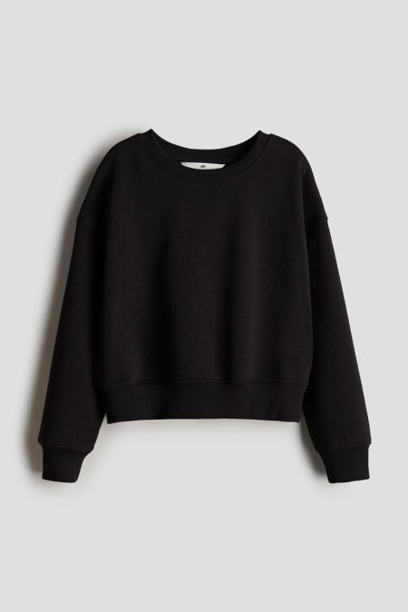 H & M - Sweater met ronde hals - Zwart