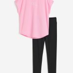 H & M - Tweedelige sportset van DryMove™ - Roze