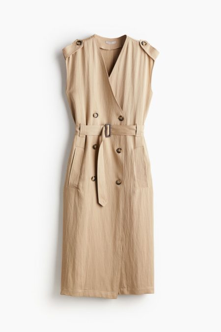 H & M - Trenchjurk - Beige