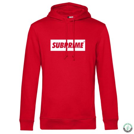 Hoodie Block Rood