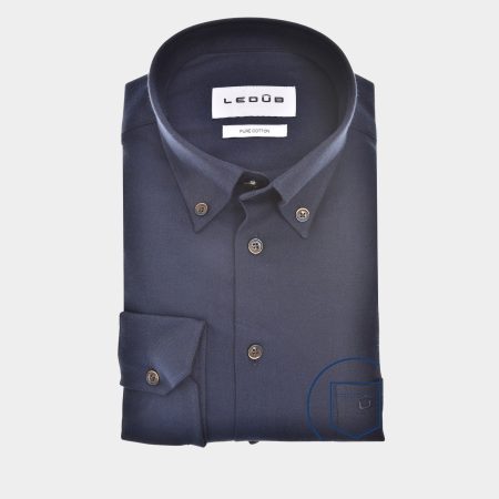 Ledub Business hemd lange mouw Blauw LE24207 MFN 5 0142746/190-000-000