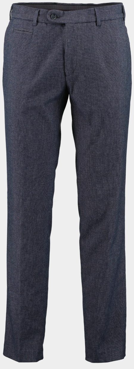 F043 Katoenen Broek Blauw met ronde zak 421.1.04.005/610