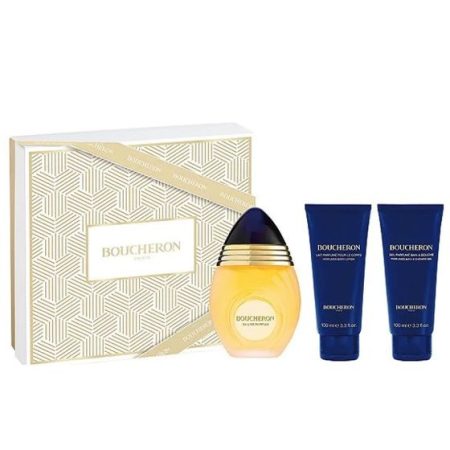 Boucheron Boucheron Eau De Parfum Spray 100ml Body Lotion Bath & Shower Gel 100ml100ml