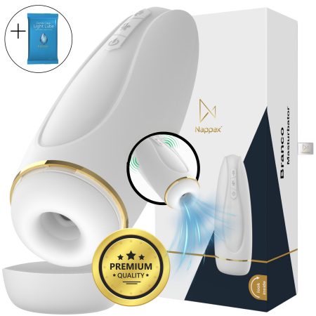 Nappex Masturbator - Nappex™ Branco - Pocket Pussy Vibrators Sex toys - Wit