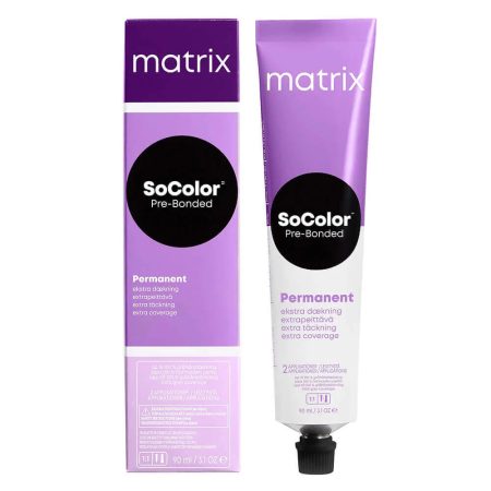 Matrix SoColor Pre-Bonded Permanent Crème Haarkleur Kleuring 90ml - 06NW Dark Blonde Nature Warm