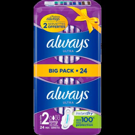 Always Always Ultra Long met vleugels - 22+2 stuks