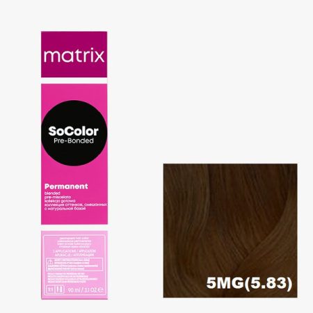 Matrix SoColor Pre-Bonded 5MG Lichtbruin Mocha Goud - 90 ml