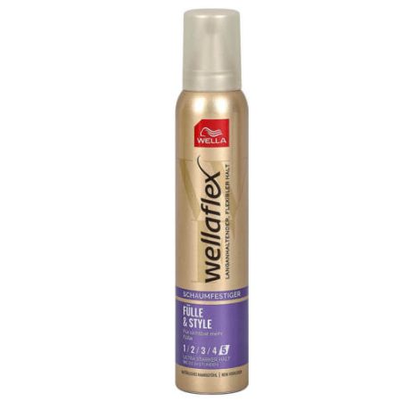 Wella Wellaflex Mousse Volume & Style Ultra Strong Hold - 200 ml