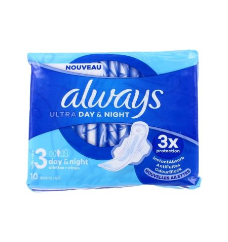 Always Always Maandverband Ultra Day & Night -10 St