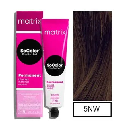 Matrix Matrix - SoColor 5Nw Licht Bruin Natuur Warm - 90ml