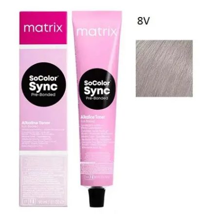 Matrix Matrix SoColor Sync Pre-Bonded 8V Lichtblond Violet - 90 ml