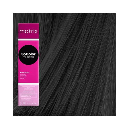 Matrix Matrix SoColor Pre-Bonded 1A Blauw Zwart As - Permanente Haarkleuring 90 ml