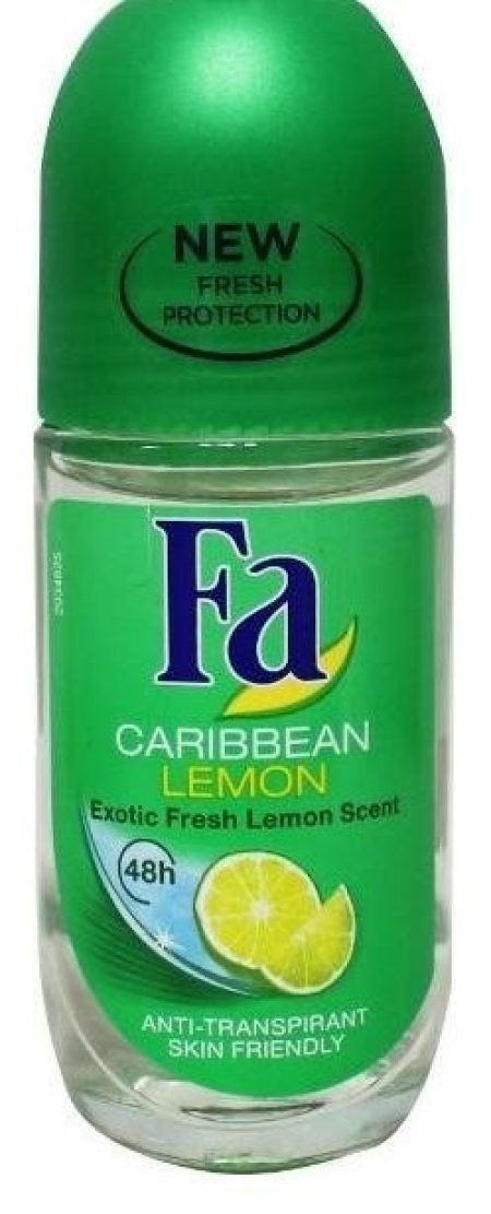 Fa Fa Deo Roll-on - Caribbean Lemon - 50 ml.