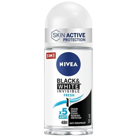 Nivea Nivea Deo Roll-On Black&White Active 50ml