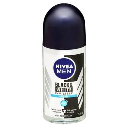 Nivea Nivea Deo Roll-On Men Black&White Invisible 50ml