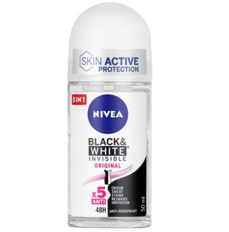 Nivea Nivea Deo Roll-On Black&White Invisible 48H 50ml