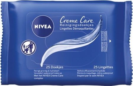 Nivea NIVEA Gezicht Reinigingsdoekjes Crème Care 25 doekjes