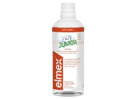 Elmex Elmex Mondspoeling Junior (5-12 Jaar) 400 ml