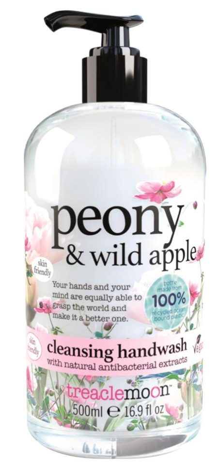 Treaclemoon treacle moon -peony and wild apple cleansing hand wash 500ml