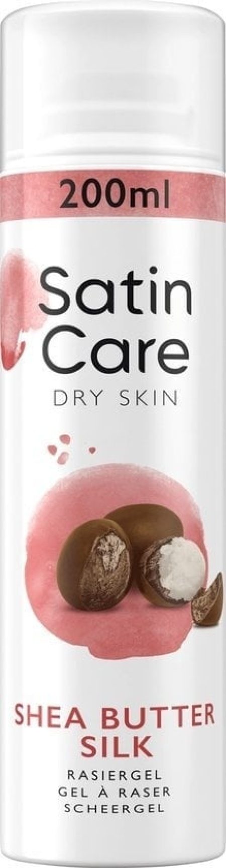Gillette Gillette Satin Care Shea Butter Silk Scheergel 200ML