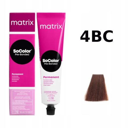 Matrix Matrix - SoColor 4BC Midden Bruin Bruin Koper - 90ml