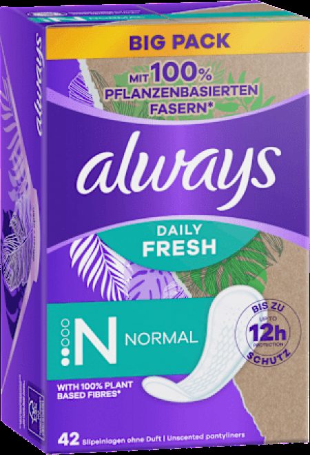 Always Daily Fresh Inlegkruisjes Normal