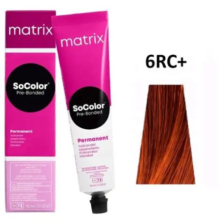 Matrix Matrix - SoColor 6RC+ Donkerblond Rood Koper Plus - 90ml