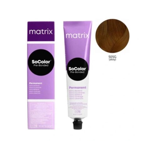 Matrix Matrix SoColor 505G Lichtbruin Goud - 90 ml