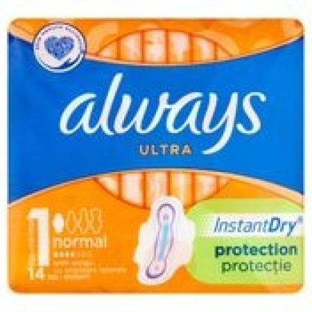 Always Always Maandverband Ultra Regular + Vleugels 14St