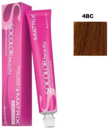 Matrix Matrix SoColor 4BC | Middenbruin Bruin Koper 90ml