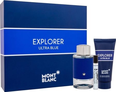 Mont Blanc Explorer Ultra Blue Gift Set Eau De Parfum EDP 100 ML