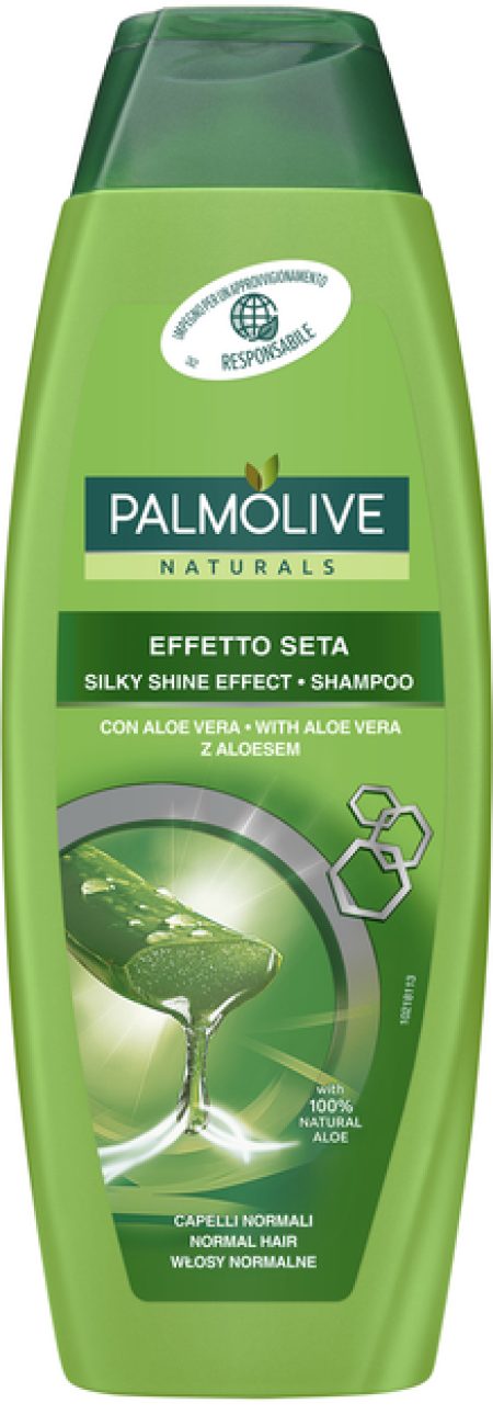 Palmolive PALMOLIVE Shampoo 350ml Silky Shine Aloe Vera