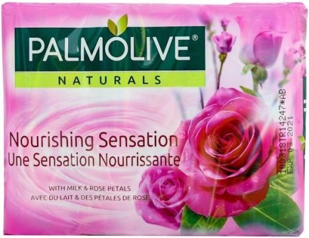 Palmolive Palmolive naturals zeep 4x90gr Milk & Rose