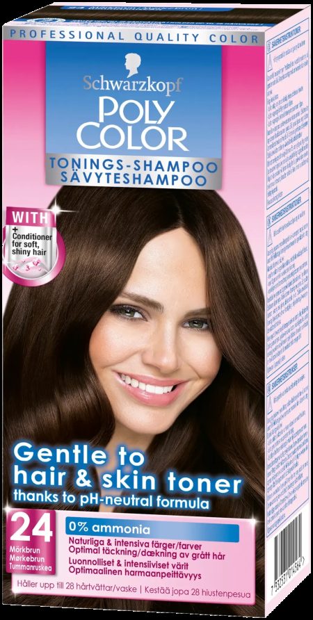 Schwarzkopf schwarzkopf kleurshampoo nr 24 donkerbruin