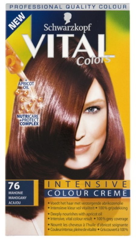 Schwarzkopf schwarzkopf vital colors nr 76 mahonie haarverf