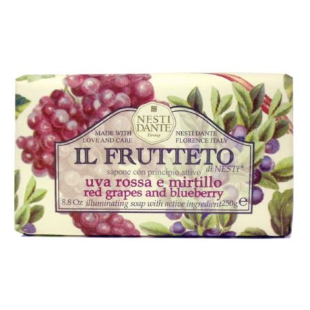 Il Frutteto: Rode Druiven&Bosbessen zeep 250 gr