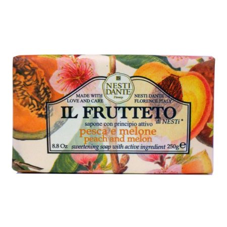 Il Frutteto: Perzik&Meloen zeep 250 gr