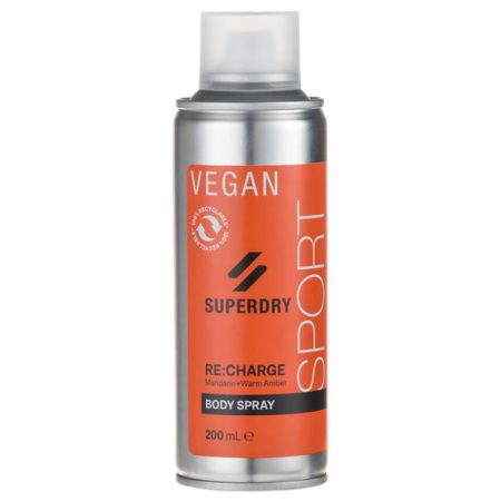 Superdry Sport RE:charge body spray 200 ml