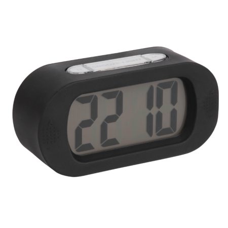 Gummy wekker rubber zwart