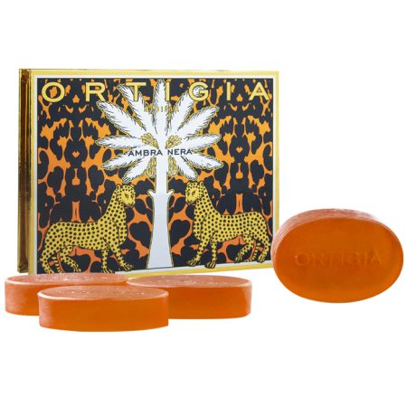 Ambra Nera zeepset 4 x 40 gr