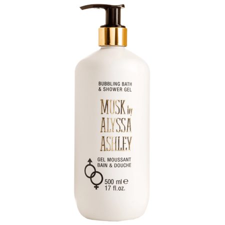 Musk bath&showergel 500 ml met pomp