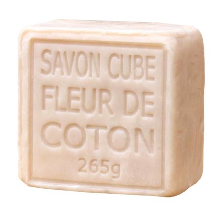 Savon de Marseille Cube Fleur de Coton 265 gr
