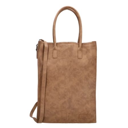 Zebra Natural Bag Rosa XL Camel Suedine