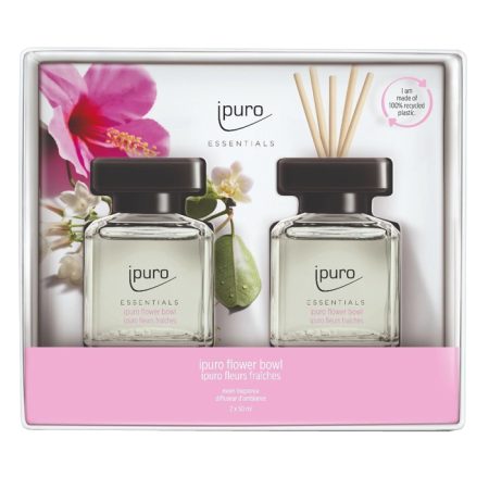 Geurdiffuser Ipuro Flower Bowl 2 x 50 ml geschenkset
