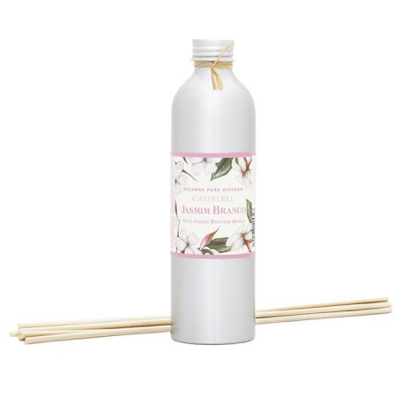 Geurdiffuser Jasmim Branco navulling 250 ml (witte jasmijn)