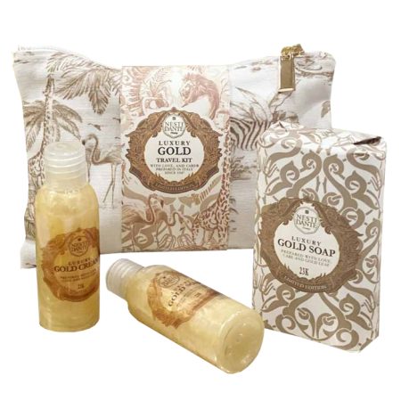 Luxury Gold Travel Set