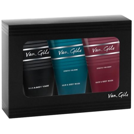 Van Gils Strictly for Men showergel 3 x 150 ml geschenkset