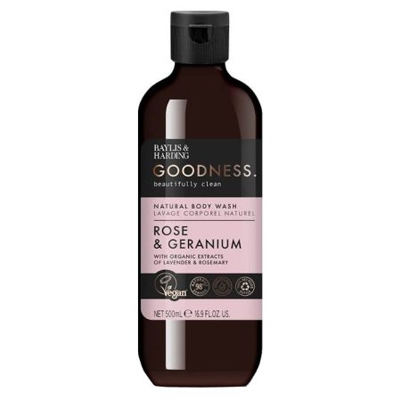 Baylis&Harding - Goodness Rose&Geranium Body Wash 500 ml