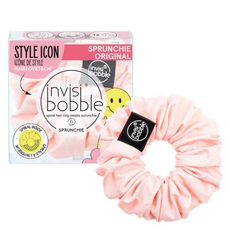 Invisibobble Sprunchie Retro Dreamin' Paint No Mountain High Rose