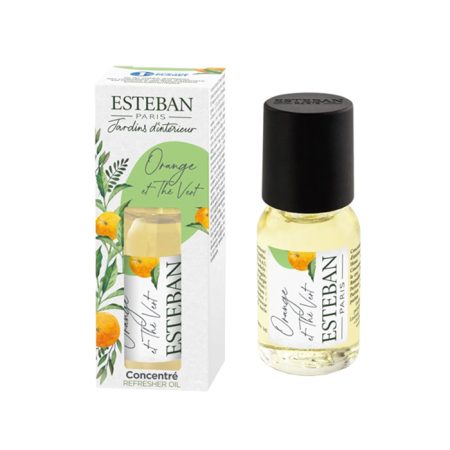 Esteban Jardins d'Intérieur Orange et Thé Vert Geurolie 15 ml